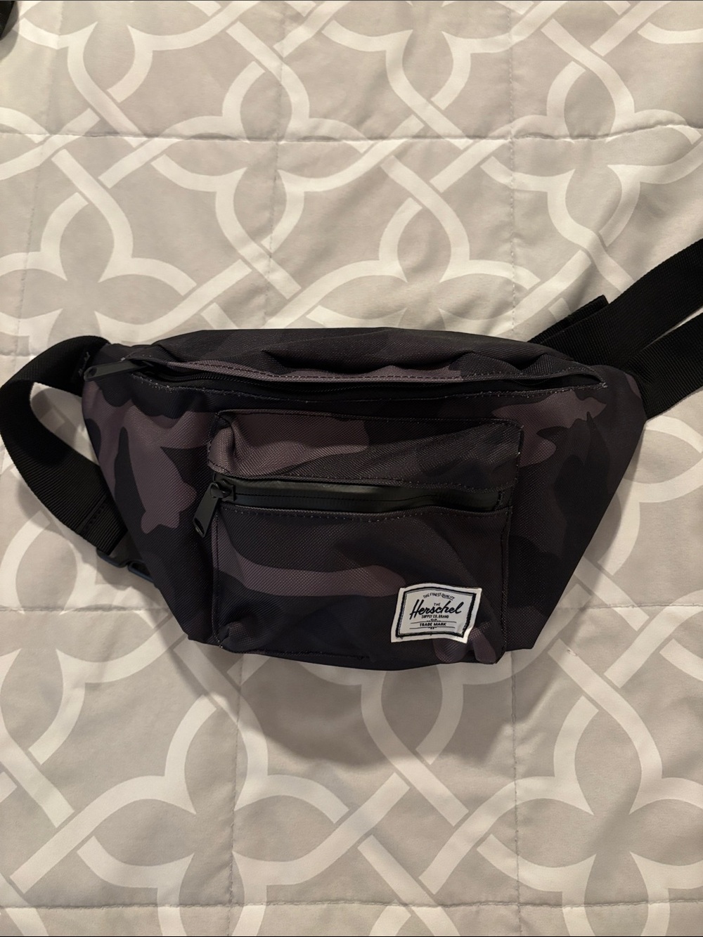 Men’s Herschel Black Camo Hip Pack